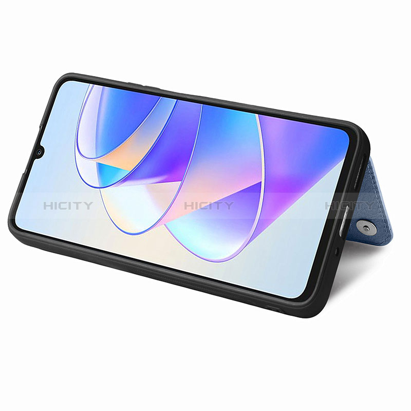 Silikon Hülle Handyhülle Ultra Dünn Schutzhülle Tasche Flexible mit Magnetisch S6D für Huawei Honor X7a