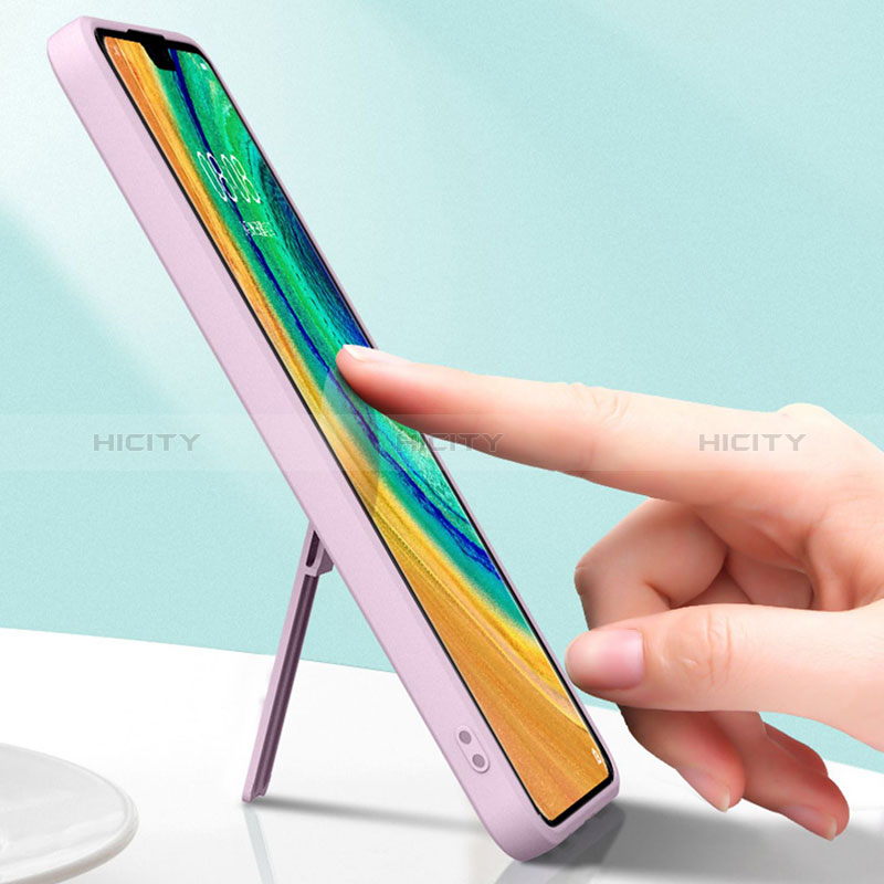 Silikon Hülle Handyhülle Ultra Dünn Schutzhülle Tasche Flexible mit Ständer für Realme GT Neo 2T 5G