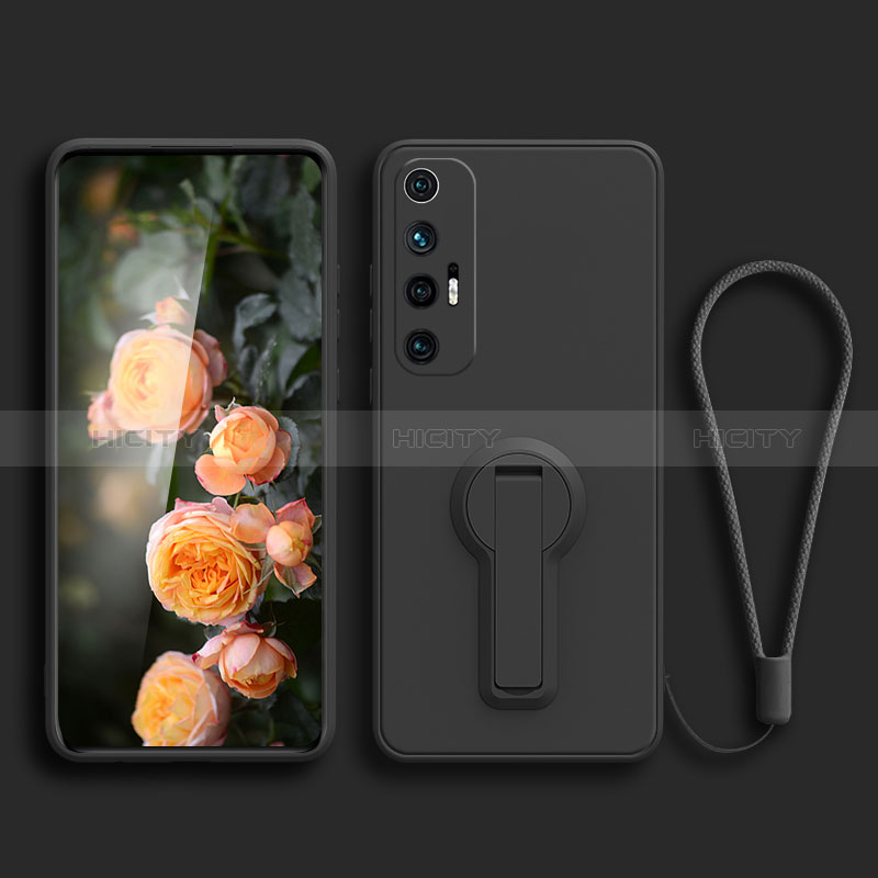 Silikon Hülle Handyhülle Ultra Dünn Schutzhülle Tasche Flexible mit Ständer für Xiaomi Mi 10S 5G