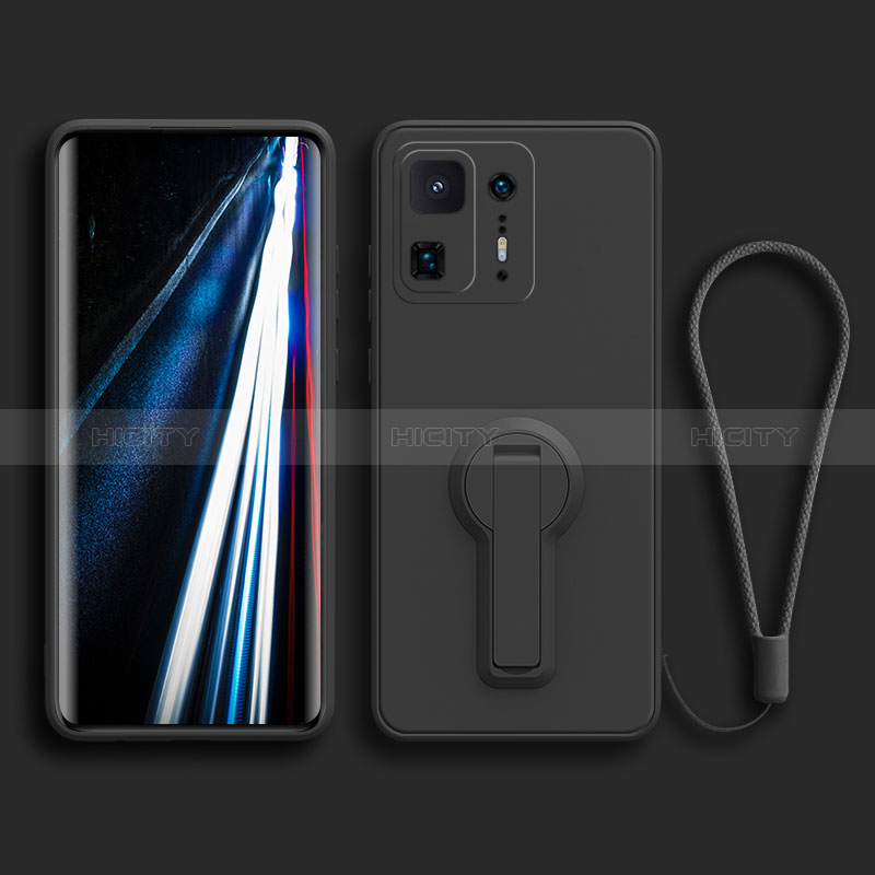 Silikon Hülle Handyhülle Ultra Dünn Schutzhülle Tasche Flexible mit Ständer für Xiaomi Mi Mix 4 5G groß