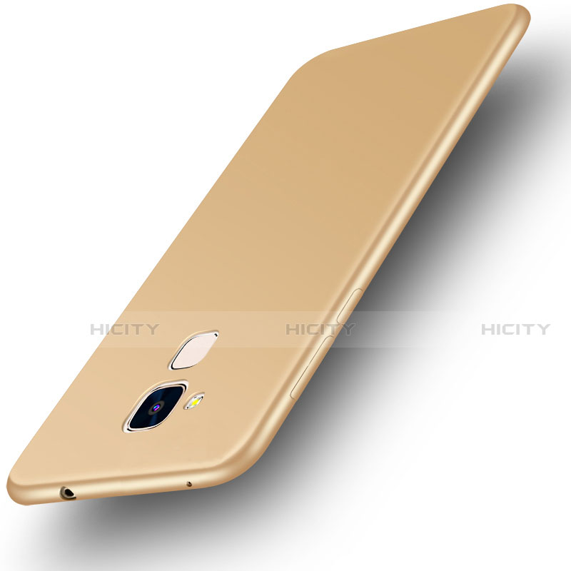 Silikon Hülle Handyhülle Ultra Dünn Schutzhülle Tasche S01 für Huawei GR5 Mini Gold