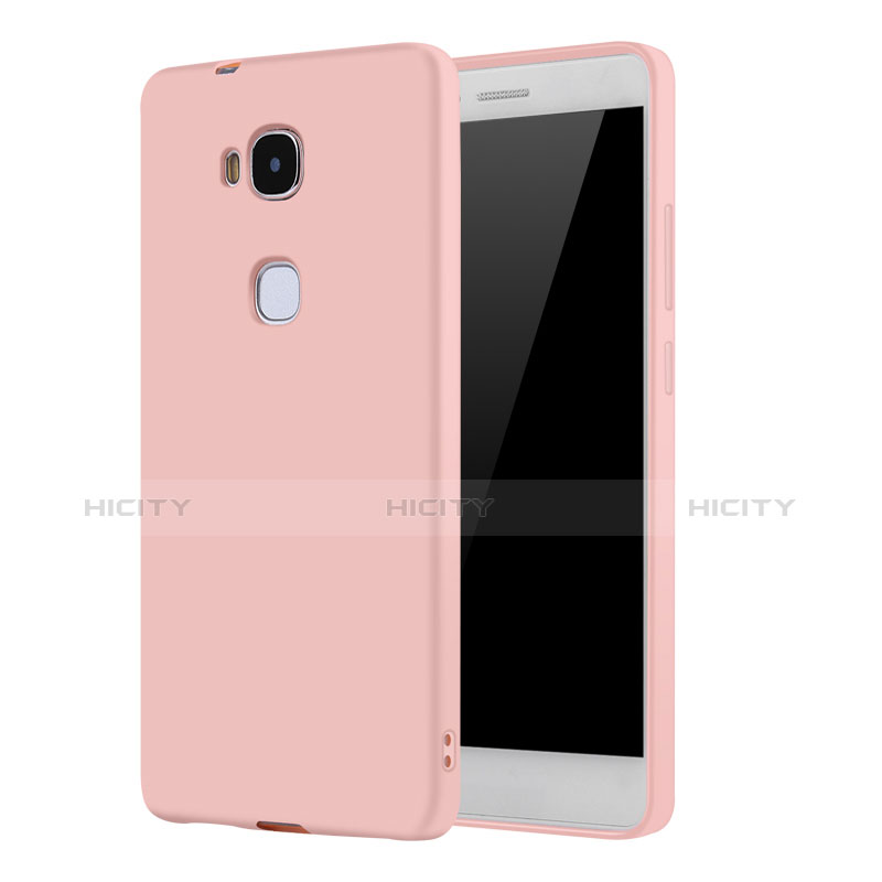 Silikon Hülle Handyhülle Ultra Dünn Schutzhülle Tasche S01 für Huawei GR5 Rosegold