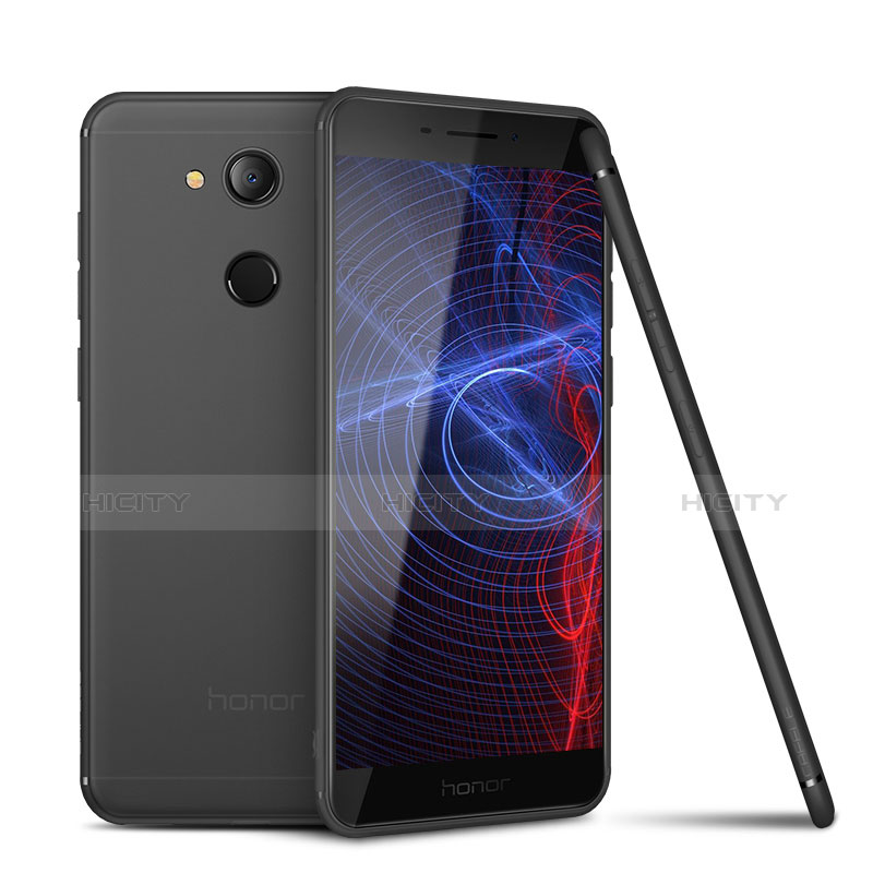 Silikon Hülle Handyhülle Ultra Dünn Schutzhülle Tasche S01 für Huawei Honor V9 Play Grau