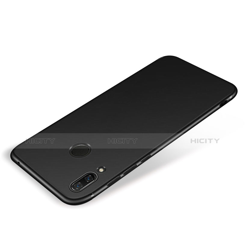 Silikon Hülle Handyhülle Ultra Dünn Schutzhülle Tasche S01 für Huawei Nova 3i Schwarz Plus