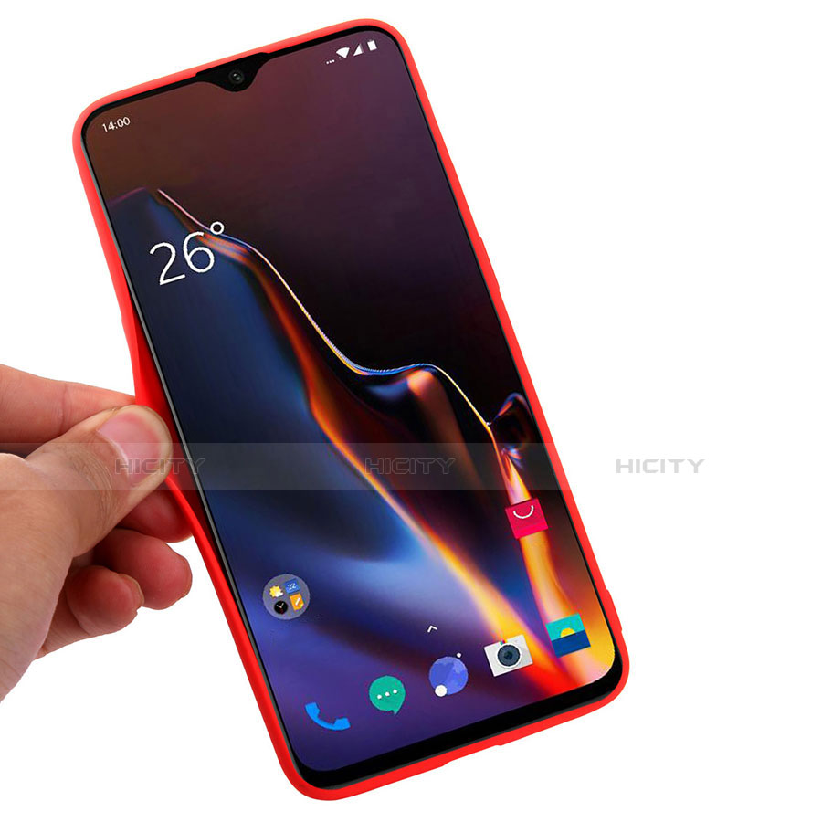 Silikon Hülle Handyhülle Ultra Dünn Schutzhülle Tasche S01 für OnePlus 6T