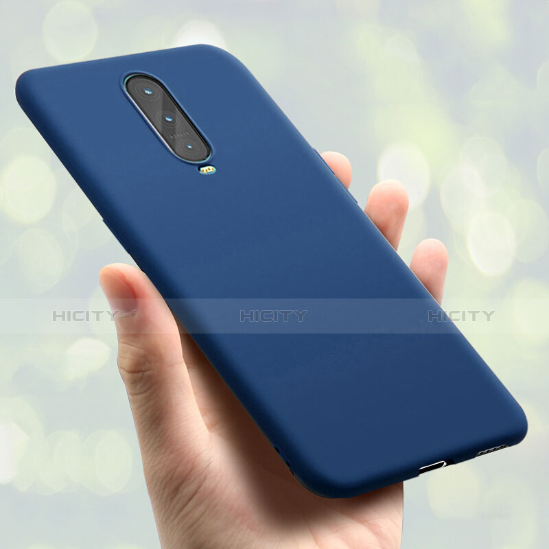 Silikon Hülle Handyhülle Ultra Dünn Schutzhülle Tasche S01 für Oppo R17 Pro Blau