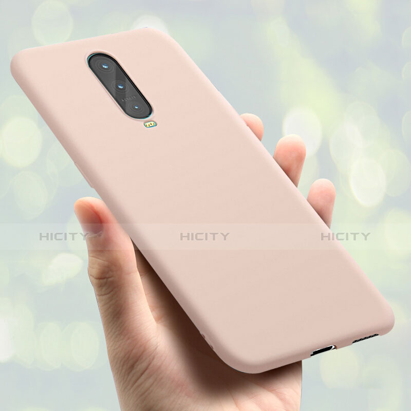 Silikon Hülle Handyhülle Ultra Dünn Schutzhülle Tasche S01 für Oppo R17 Pro Rosegold