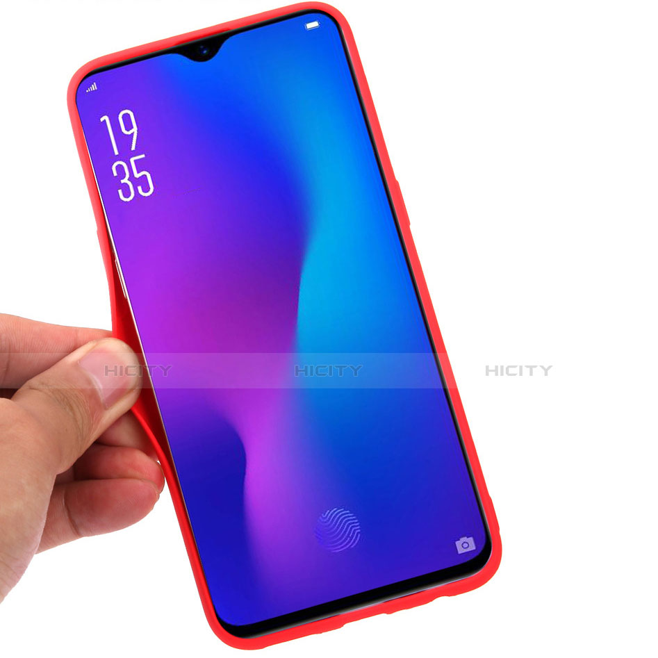 Silikon Hülle Handyhülle Ultra Dünn Schutzhülle Tasche S01 für Oppo RX17 Pro