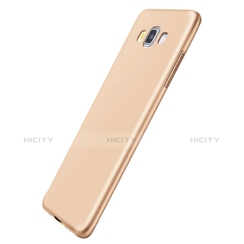 Silikon Hülle Handyhülle Ultra Dünn Schutzhülle Tasche S01 für Samsung Galaxy A5 SM-500F Gold Plus