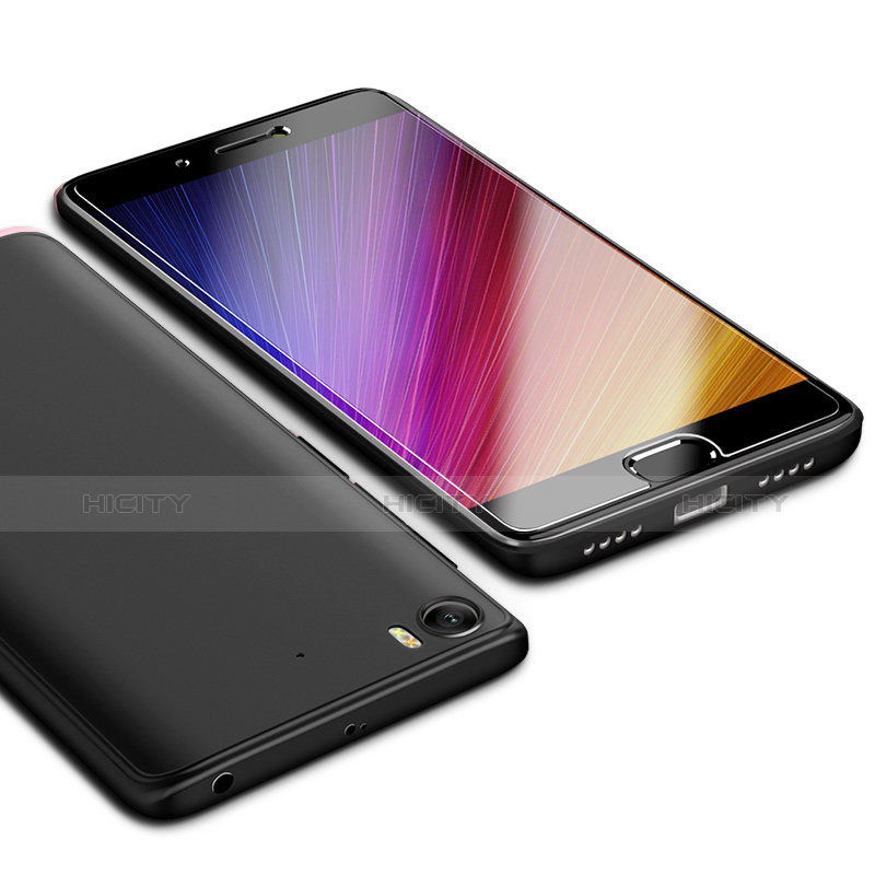 Silikon Hülle Handyhülle Ultra Dünn Schutzhülle Tasche S01 für Xiaomi Mi 5 Schwarz