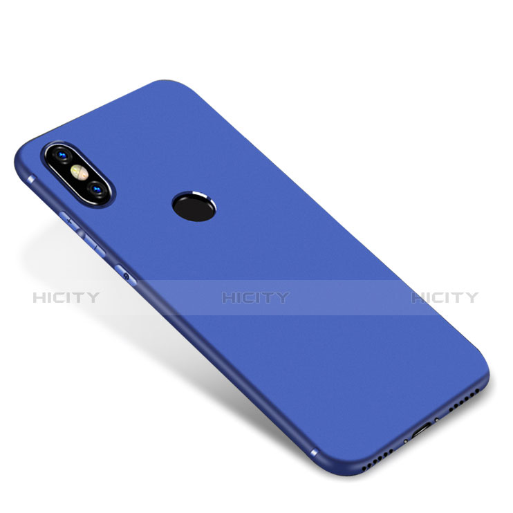 Silikon Hülle Handyhülle Ultra Dünn Schutzhülle Tasche S01 für Xiaomi Mi 6X Blau