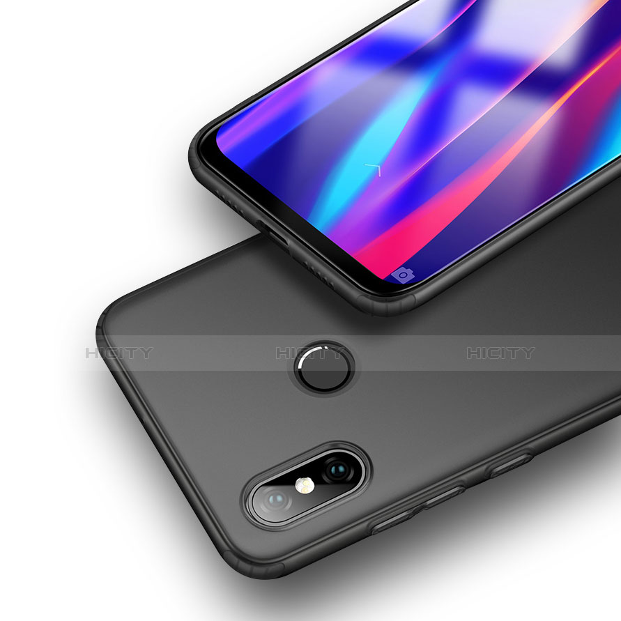 Silikon Hülle Handyhülle Ultra Dünn Schutzhülle Tasche S01 für Xiaomi Mi 8 groß