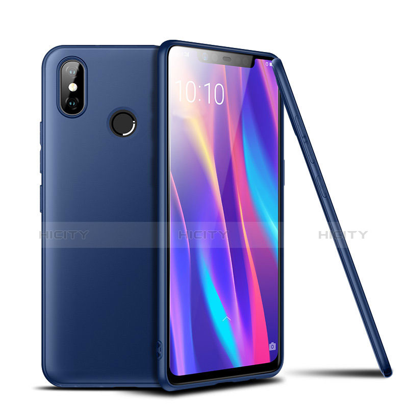 Silikon Hülle Handyhülle Ultra Dünn Schutzhülle Tasche S01 für Xiaomi Mi 8 Blau Plus