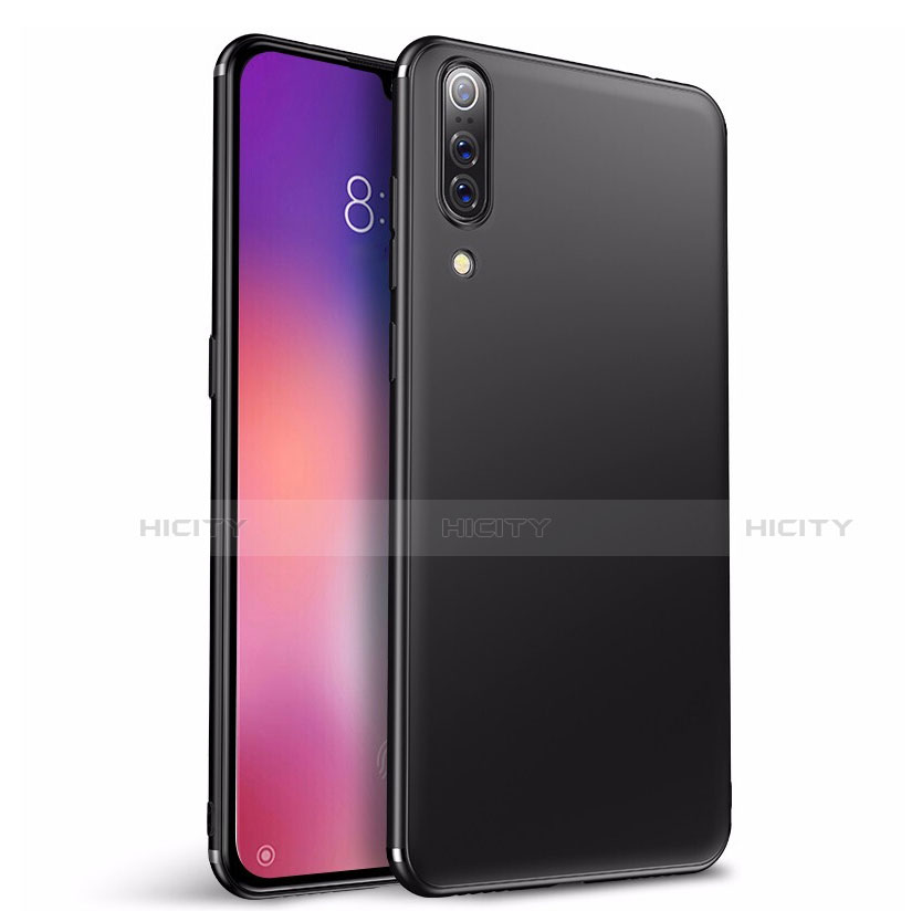 Silikon Hülle Handyhülle Ultra Dünn Schutzhülle Tasche S01 für Xiaomi Mi 9 Lite Schwarz