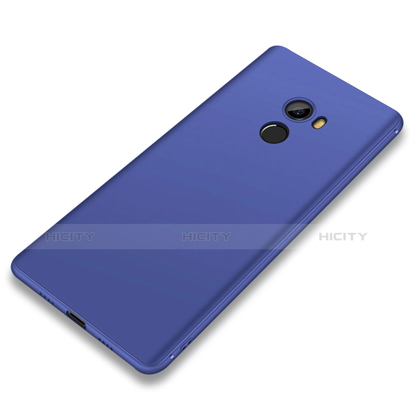 Silikon Hülle Handyhülle Ultra Dünn Schutzhülle Tasche S01 für Xiaomi Mi Mix Evo Blau