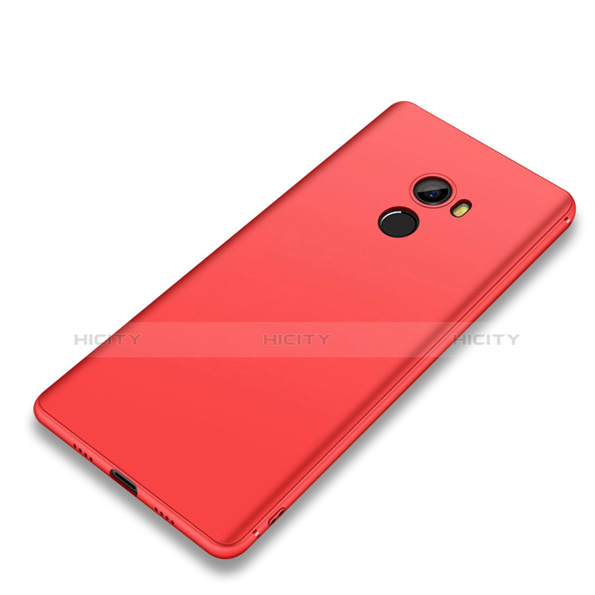 Silikon Hülle Handyhülle Ultra Dünn Schutzhülle Tasche S01 für Xiaomi Mi Mix Evo Rot Plus