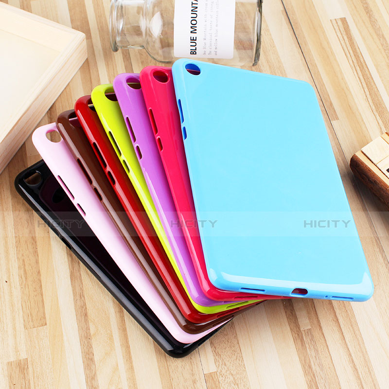 Silikon Hülle Handyhülle Ultra Dünn Schutzhülle Tasche S01 für Xiaomi Mi Pad groß