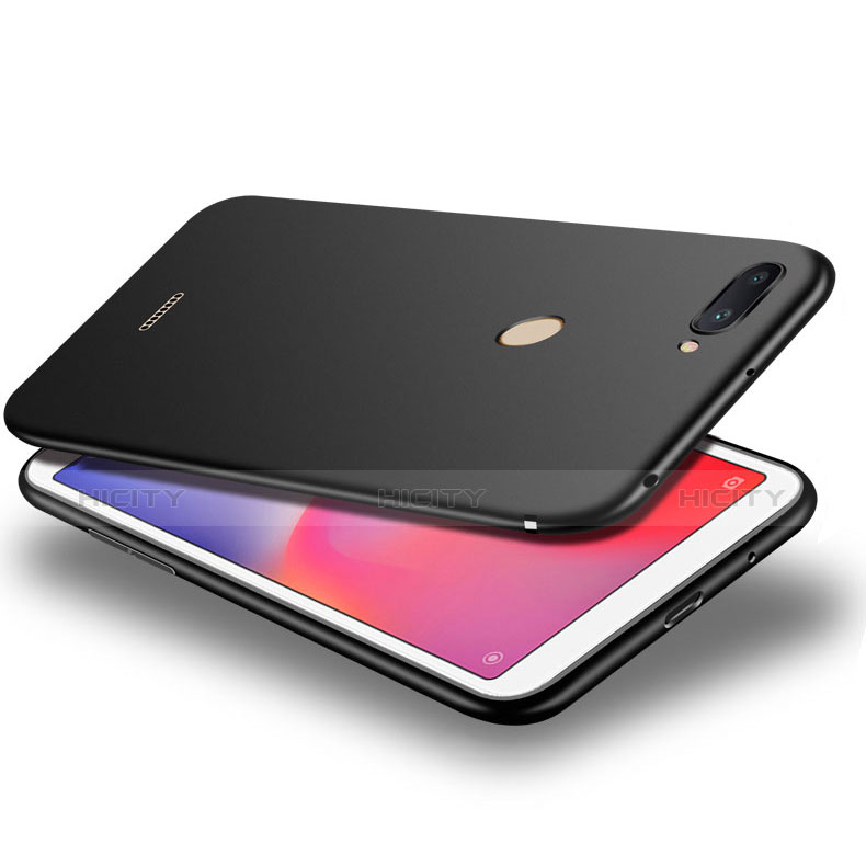 Silikon Hülle Handyhülle Ultra Dünn Schutzhülle Tasche S01 für Xiaomi Redmi 6 groß