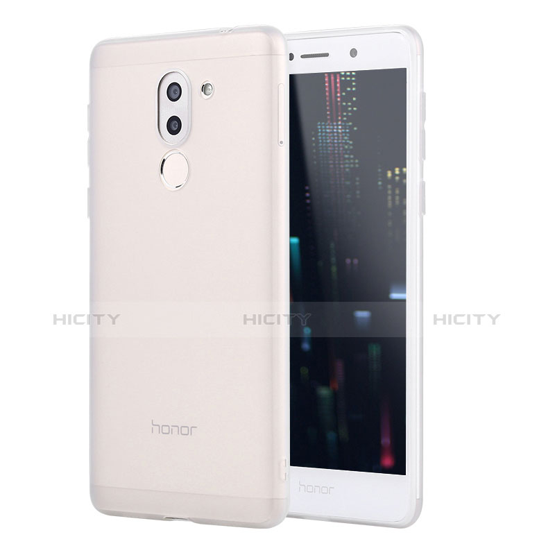 Silikon Hülle Handyhülle Ultra Dünn Schutzhülle Tasche S02 für Huawei Honor 6X Weiß