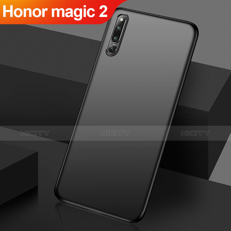 Silikon Hülle Handyhülle Ultra Dünn Schutzhülle Tasche S02 für Huawei Honor Magic 2 Schwarz