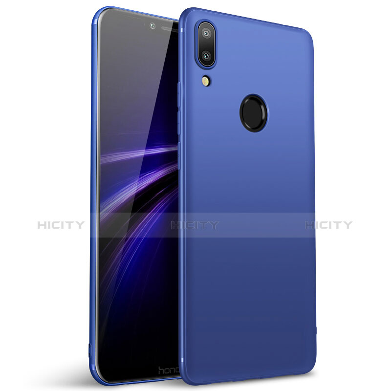 Silikon Hülle Handyhülle Ultra Dünn Schutzhülle Tasche S02 für Huawei Honor Play Blau