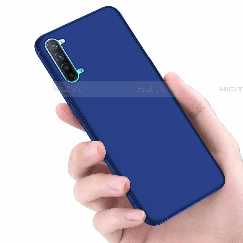 Silikon Hülle Handyhülle Ultra Dünn Schutzhülle Tasche S02 für Oppo Reno3 Blau Plus