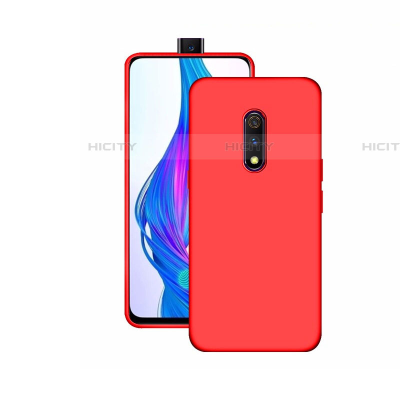 Silikon Hülle Handyhülle Ultra Dünn Schutzhülle Tasche S02 für Realme X