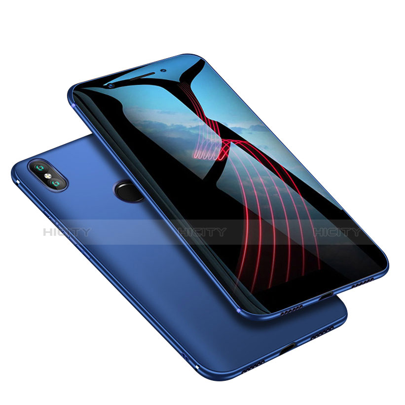 Silikon Hülle Handyhülle Ultra Dünn Schutzhülle Tasche S02 für Xiaomi Mi 6X Blau