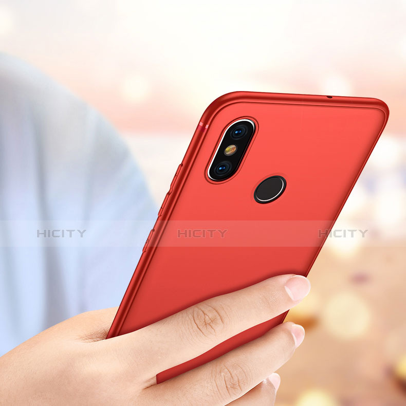 Silikon Hülle Handyhülle Ultra Dünn Schutzhülle Tasche S02 für Xiaomi Mi 8 SE groß