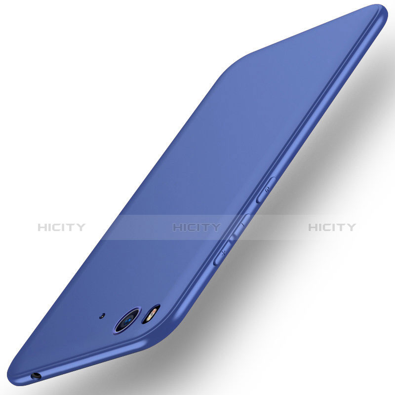 Silikon Hülle Handyhülle Ultra Dünn Schutzhülle Tasche S03 für Xiaomi Mi 5S 4G Blau Plus