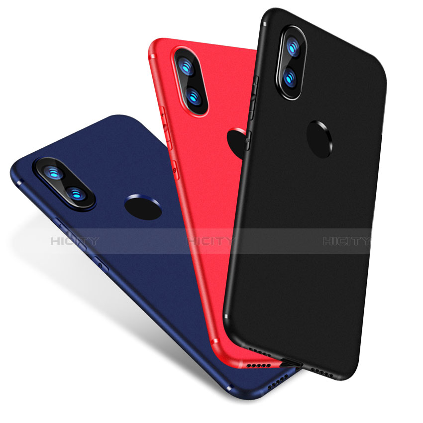 Silikon Hülle Handyhülle Ultra Dünn Schutzhülle Tasche S03 für Xiaomi Mi 8 groß