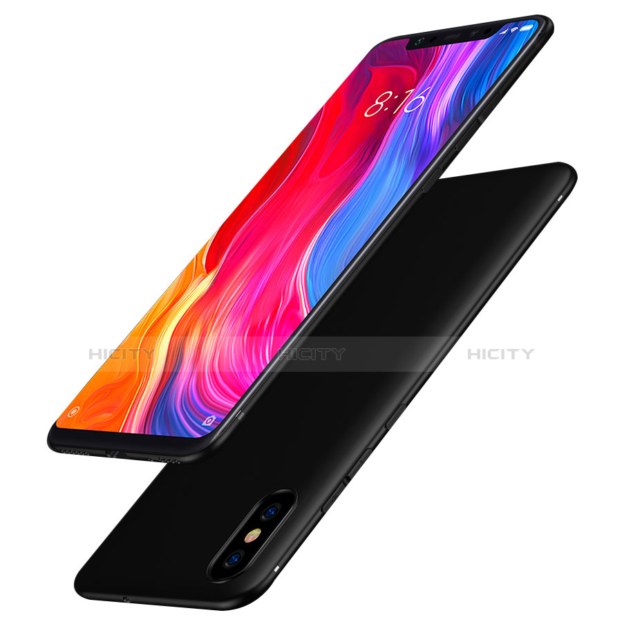 Silikon Hülle Handyhülle Ultra Dünn Schutzhülle Tasche S03 für Xiaomi Mi 8 Pro Global Version groß