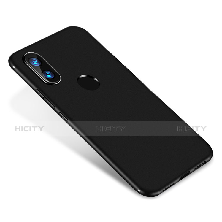 Silikon Hülle Handyhülle Ultra Dünn Schutzhülle Tasche S03 für Xiaomi Mi 8 Schwarz Plus