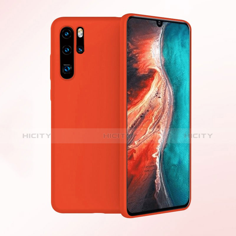 Silikon Hülle Handyhülle Ultra Dünn Schutzhülle Tasche S04 für Huawei P30 Pro groß