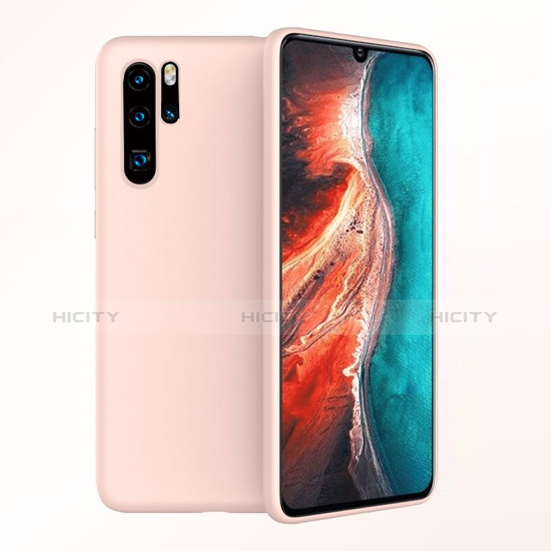 Silikon Hülle Handyhülle Ultra Dünn Schutzhülle Tasche S04 für Huawei P30 Pro groß