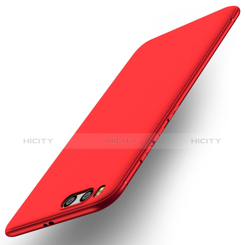 Silikon Hülle Handyhülle Ultra Dünn Schutzhülle Tasche S04 für Xiaomi Mi 6 Rot Plus