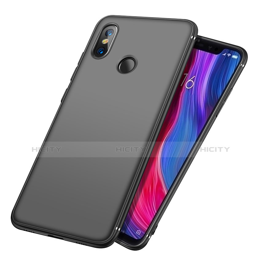 Silikon Hülle Handyhülle Ultra Dünn Schutzhülle Tasche S04 für Xiaomi Mi 8 groß