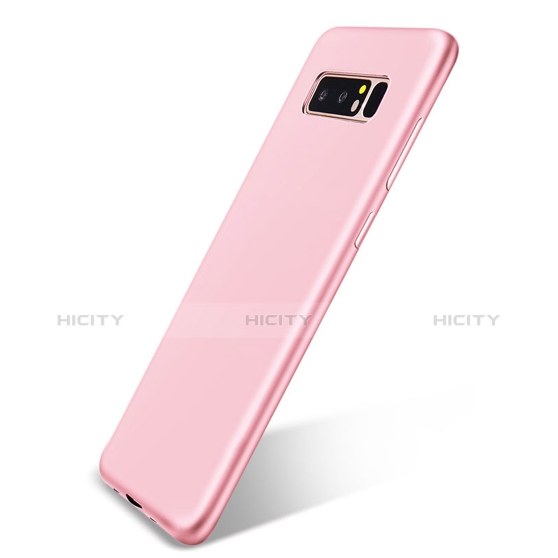 Silikon Hülle Handyhülle Ultra Dünn Schutzhülle Tasche S05 für Samsung Galaxy Note 8 Rosa Plus