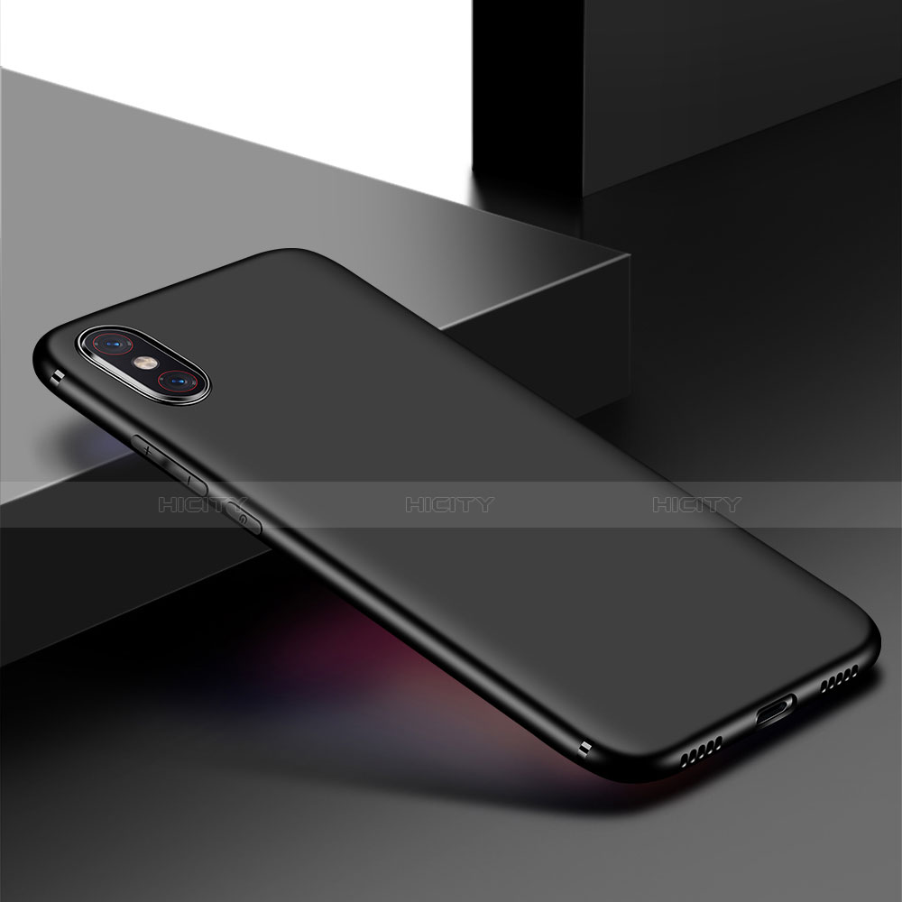 Silikon Hülle Handyhülle Ultra Dünn Schutzhülle Tasche S06 für Xiaomi Mi 8 Pro Global Version groß