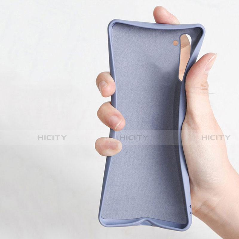 Silikon Hülle Handyhülle Ultra Dünn Schutzhülle Tasche Silikon mit Magnetisch Fingerring Ständer für Oppo F15 groß