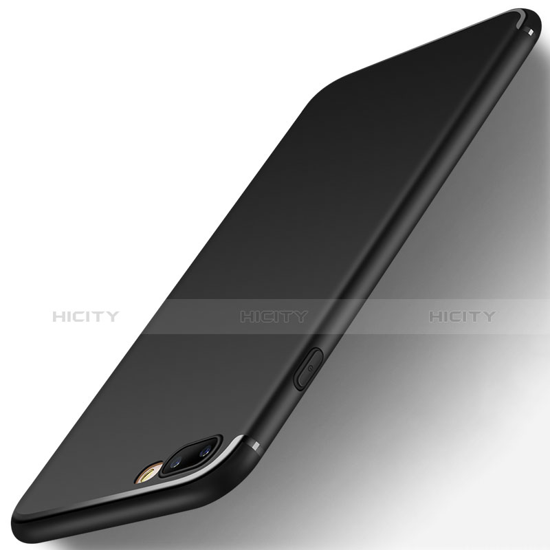 Silikon Hülle Handyhülle Ultra Dünn Schutzhülle Z05 für Apple iPhone 7 Plus Schwarz groß