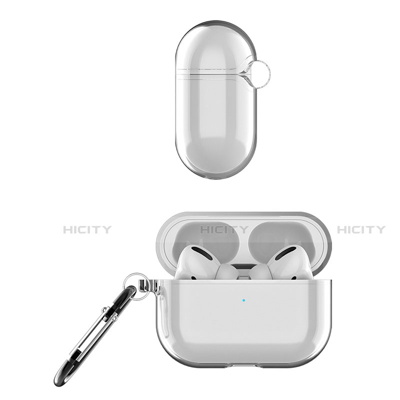 Silikon Hülle Handyhülle Ultradünn Tasche Durchsichtig Transparent für Apple AirPods Pro Klar