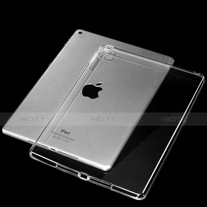 Silikon Hülle Handyhülle Ultradünn Tasche Durchsichtig Transparent für Apple iPad Pro 12.9 Klar groß