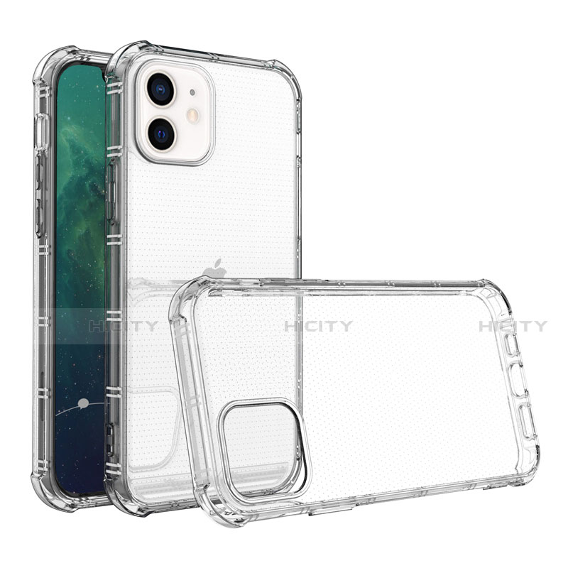 Silikon Hülle Handyhülle Ultradünn Tasche Durchsichtig Transparent für Apple iPhone 12 Mini Klar