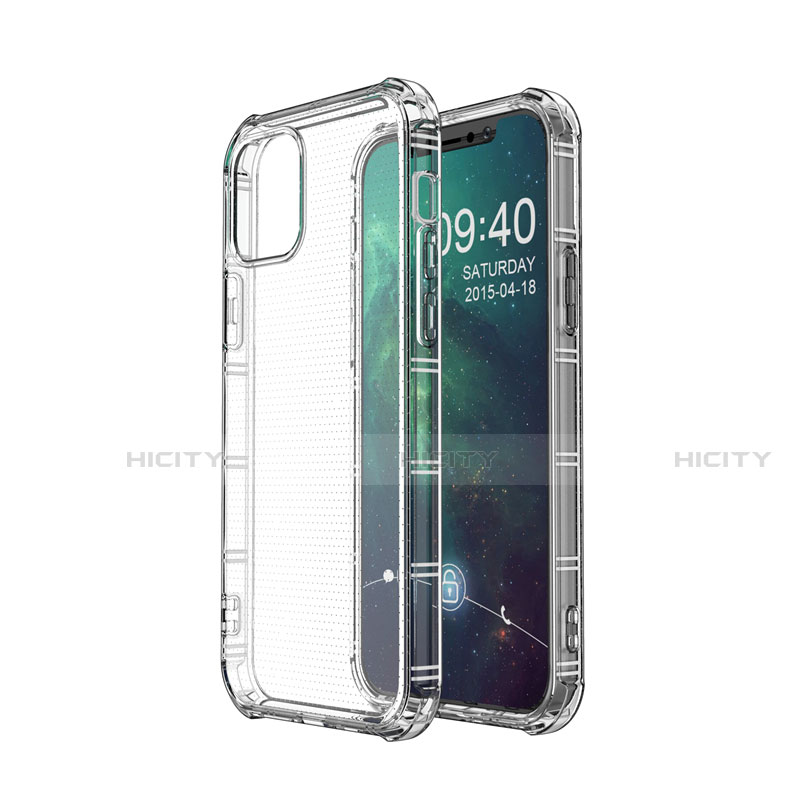 Silikon Hülle Handyhülle Ultradünn Tasche Durchsichtig Transparent für Apple iPhone 12 Mini Klar