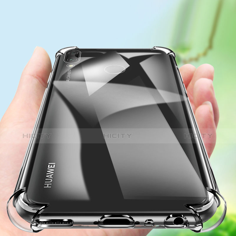 Silikon Hülle Handyhülle Ultradünn Tasche Durchsichtig Transparent für Huawei Enjoy 9 Plus Klar