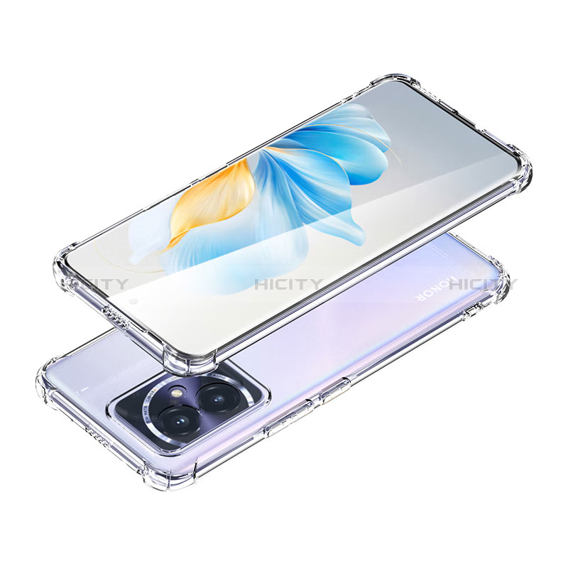 Silikon Hülle Handyhülle Ultradünn Tasche Durchsichtig Transparent für Huawei Honor 100 5G Klar