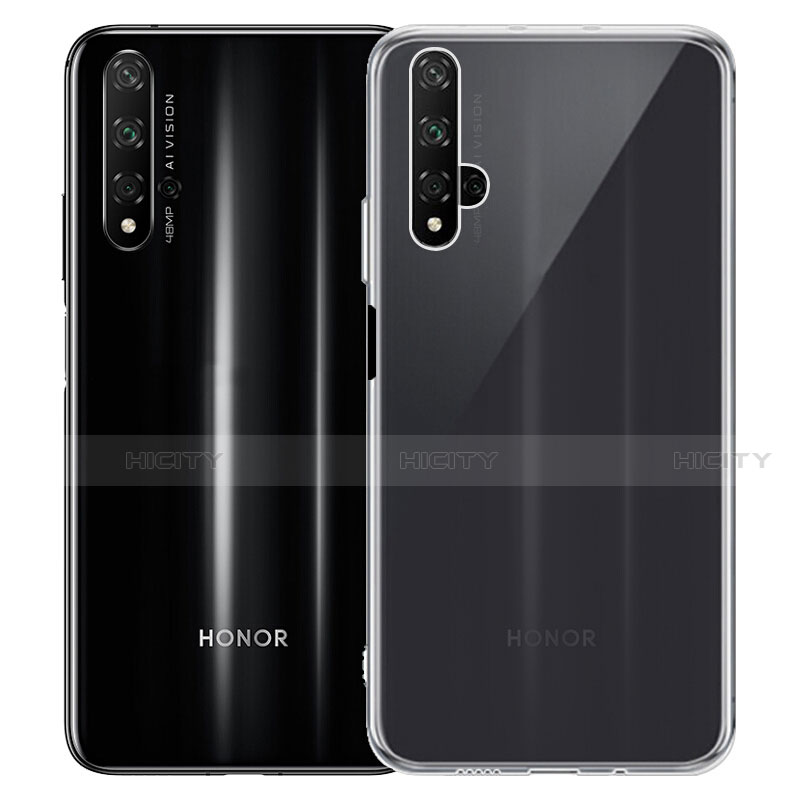 Silikon Hülle Handyhülle Ultradünn Tasche Durchsichtig Transparent für Huawei Honor 20S Klar