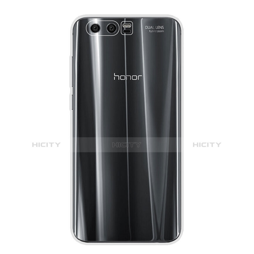 Silikon Hülle Handyhülle Ultradünn Tasche Durchsichtig Transparent für Huawei Honor 9 Premium Klar groß