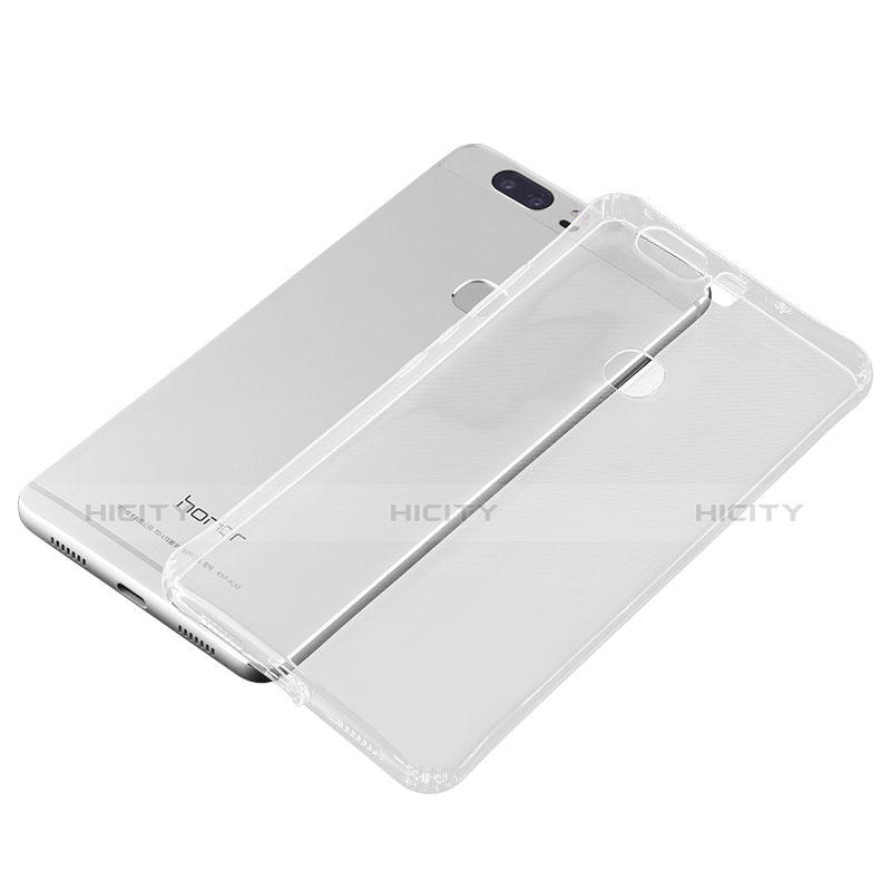 Silikon Hülle Handyhülle Ultradünn Tasche Durchsichtig Transparent für Huawei Honor V8 Klar